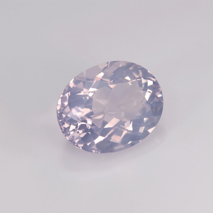Natural Lavender Quartz 14.89 Carats Lavender Oval 19x14 mm Loose Gemstone - Image 2