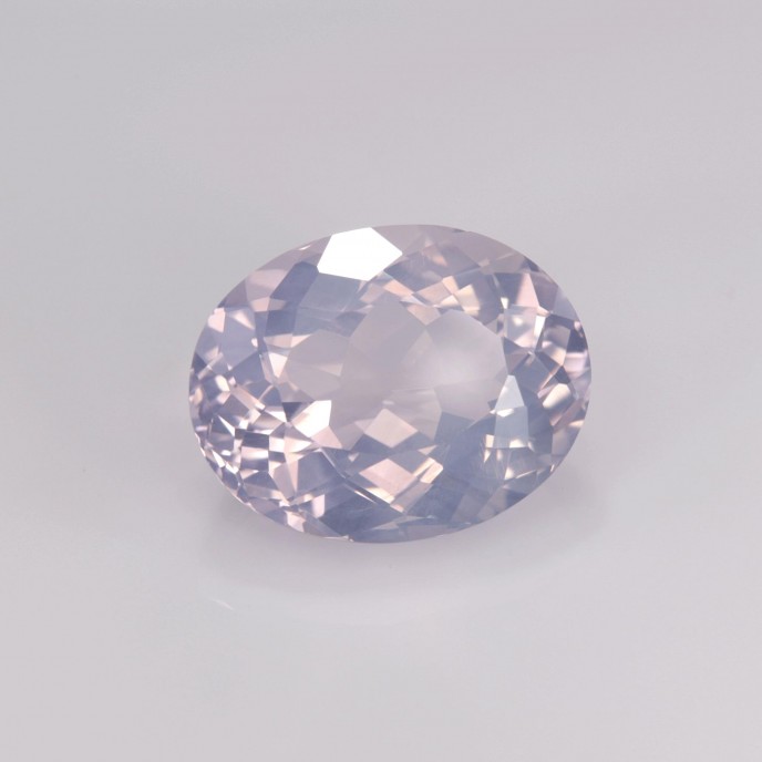 Natural Lavender Quartz 14.89 Carats Lavender Oval 19x14 mm Loose Gemstone - Image 3