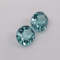 Natural Apatite Pair 3.93 Carats Paraiba Blue Green Oval 8x7 mm Loose Gemstone - Image 6