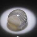 Natural Opal Honey Comb 13.90 Carats White Oval Cabochon 15x14 mm Loose Gemstone - Image 1
