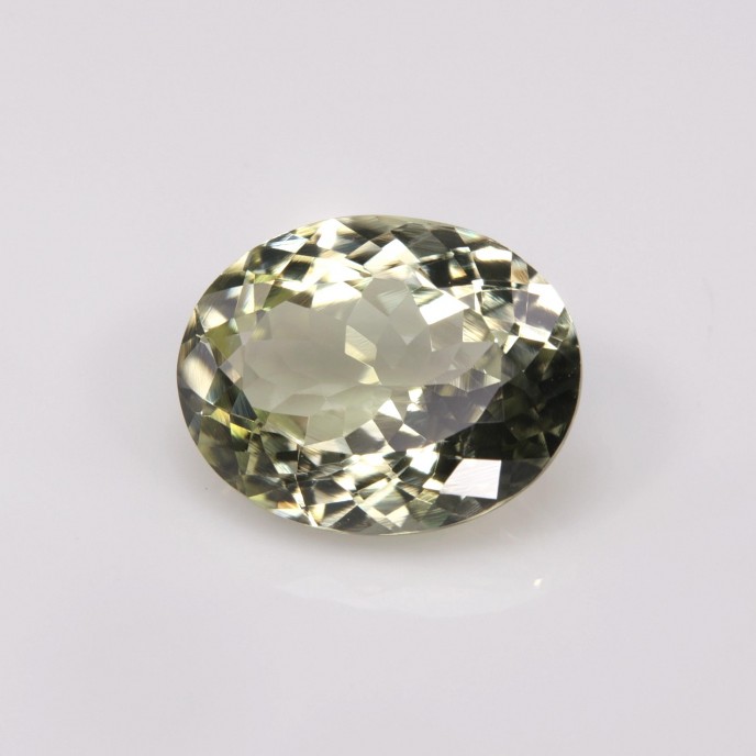 Natural Sillimanite 6.75 Carats Yellowish Green Oval 14x11 mm Loose Gemstone - Image 7