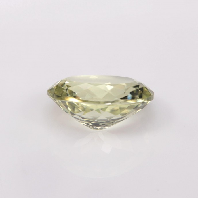 Natural Sillimanite 6.75 Carats Yellowish Green Oval 14x11 mm Loose Gemstone - Image 4