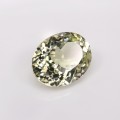 Natural Sillimanite 6.75 Carats Yellowish Green Oval 14x11 mm Loose Gemstone - Image 1