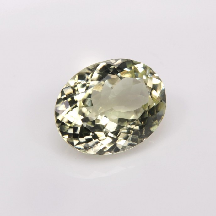 Natural Sillimanite 6.75 Carats Yellowish Green Oval 14x11 mm Loose Gemstone - Image 6