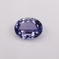 Natural Tanzanite 2.21 Carats Purple Blue Oval 9x7 mm Loose Gemstone - Image 2