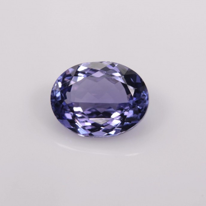 Natural Tanzanite 2.21 Carats Purple Blue Oval 9x7 mm Loose Gemstone - Image 2