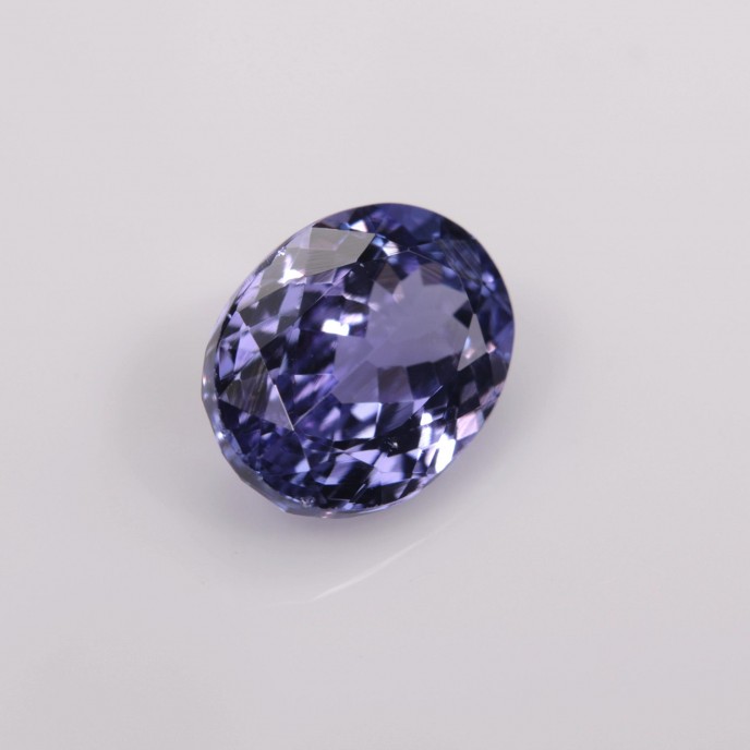 Natural Tanzanite 2.21 Carats Purple Blue Oval 9x7 mm Loose Gemstone - Image 5