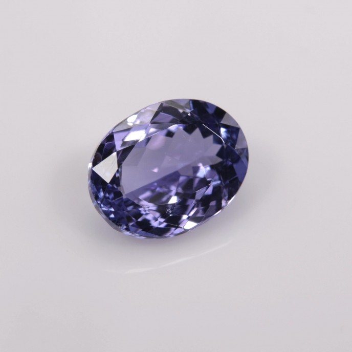 Natural Tanzanite 2.21 Carats Purple Blue Oval 9x7 mm Loose Gemstone - Image 6
