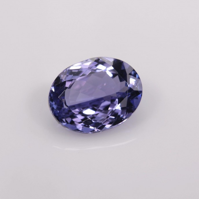 Natural Tanzanite 2.21 Carats Purple Blue Oval 9x7 mm Loose Gemstone - Image 7