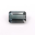 Natural Tourmaline 3.57 Carats Ash Blue Emerald 10x7 mm Loose Gemstone - Image 7