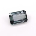 Natural Tourmaline 3.57 Carats Ash Blue Emerald 10x7 mm Loose Gemstone - Image 6