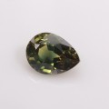 Natural Sapphire 1.33 Carats Green Yellow Pear 7x6 mm Loose Gemstone - Image 3