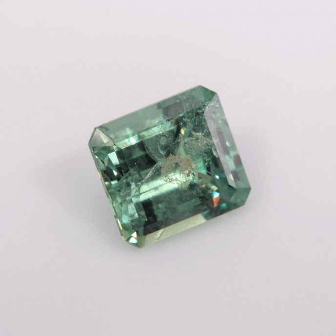 Natural Demantoid Garnet 1.66 Carats Green Emerald 7x6 mm Loose Gemstone - Image 7