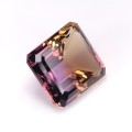 Natural Ametrine 35.61 Carats Purple To Golden Yellow Emerald 21x19 mm Loose Gemstone - Image 5