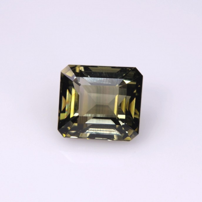 Natural Tourmaline 2 Carats Honey Gold to Green Emerald 7x6 mm Loose Gemstone - Image 3