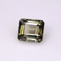 Natural Tourmaline 2 Carats Honey Gold to Green Emerald 7x6 mm Loose Gemstone - Image 1