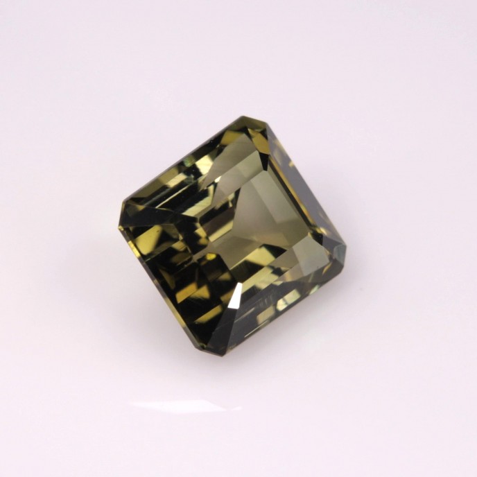 Natural Tourmaline 2 Carats Honey Gold to Green Emerald 7x6 mm Loose Gemstone - Image 5