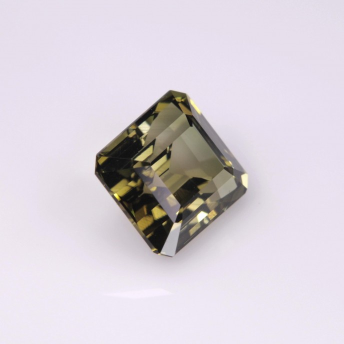 Natural Tourmaline 2 Carats Honey Gold to Green Emerald 7x6 mm Loose Gemstone - Image 5