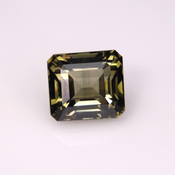 Natural Tourmaline 2 Carats Honey Gold to Green Emerald 7x6 mm Loose Gemstone - Image 7