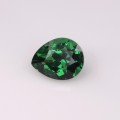 Natural Tsavorite Garnet 0.61 Carats Chrome Green Pear 6x5 mm Loose Gemstone - Image 2