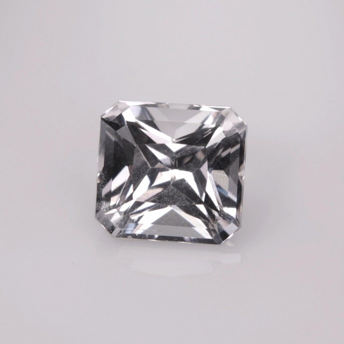 Natural Apatite 2.43 Carats Half White Emerald 8x7 mm Loose Gemstone - Image 2