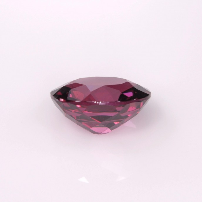 Natural Rhodolite Garnet 2.33 Carats Purplish Pink Oval 8x7 mm Loose Gemstone - Image 4