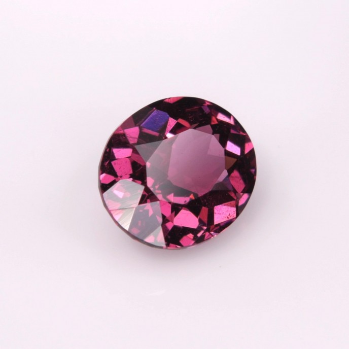 Natural Rhodolite Garnet 2.33 Carats Purplish Pink Oval 8x7 mm Loose Gemstone - Image 5