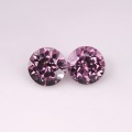 Natural Malaya Garnet 1.49 Carats Sweet Purplish Pink Round 5x5 mm Loose Gemstone - Image 1