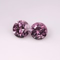 Natural Malaya Garnet 1.49 Carats Sweet Purplish Pink Round 5x5 mm Loose Gemstone - Image 2