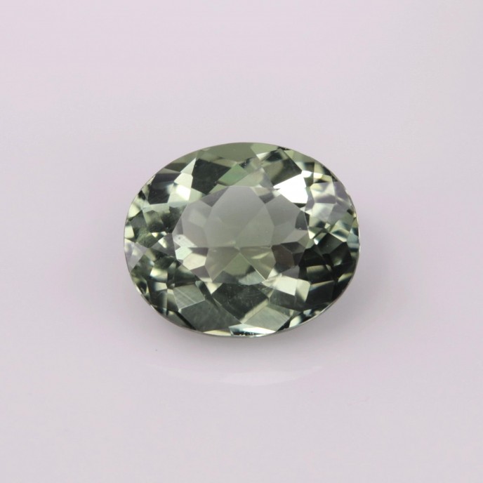 Natural Tourmaline 1.65 Carats Pastel Green Oval 8x7 mm Loose Gemstone - Image 6