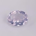 Natural Lavender Quartz 16.73 Carats Lavender Oval 20x16 mm Loose Gemstone - Image 2