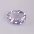 Natural Lavender Quartz 16.73 Carats Lavender Oval 20x16 mm Loose Gemstone - Image 1