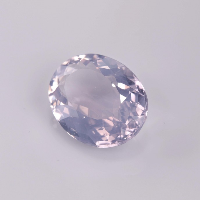 Natural Lavender Quartz 16.73 Carats Lavender Oval 20x16 mm Loose Gemstone - Image 3