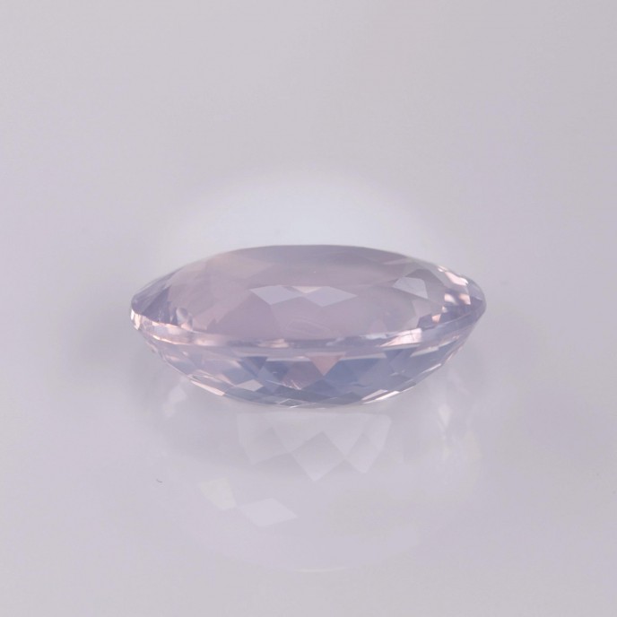 Natural Lavender Quartz 16.73 Carats Lavender Oval 20x16 mm Loose Gemstone - Image 4