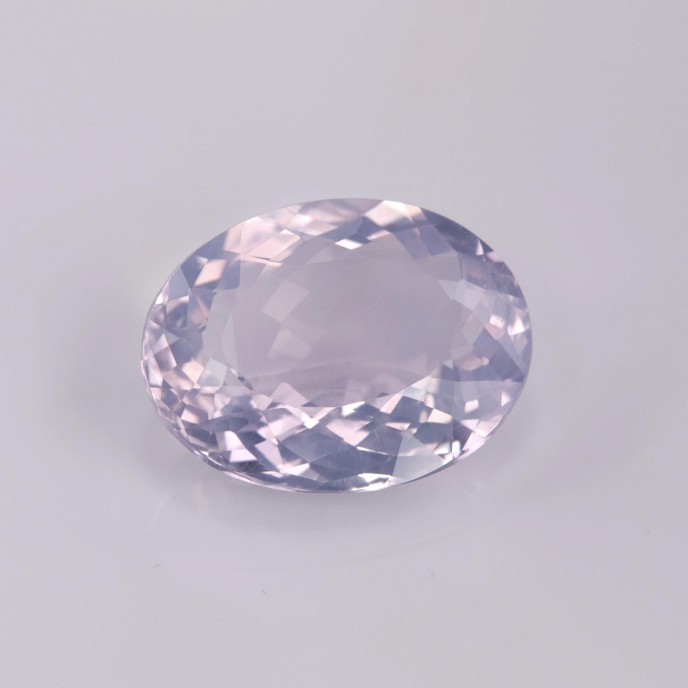 Natural Lavender Quartz 16.73 Carats Lavender Oval 20x16 mm Loose Gemstone - Image 7