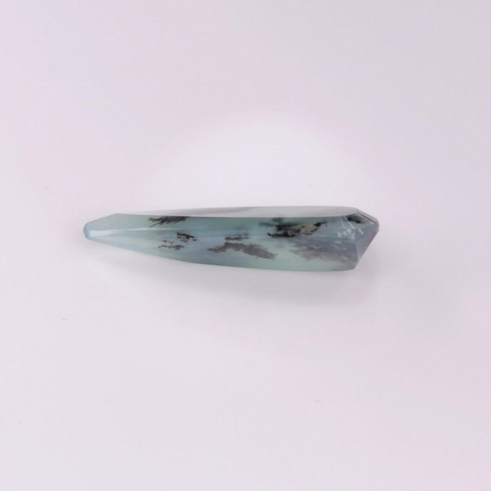 Natural Peru Opal 3.51 Carats Aqua Blue Green Fancy  21x9 mm Loose Gemstone - Image 4