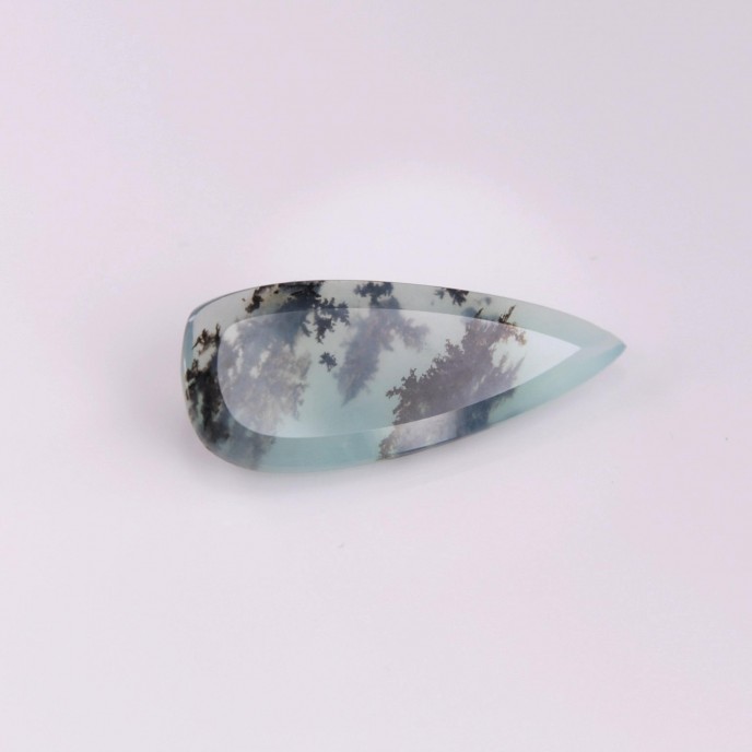 Natural Peru Opal 3.51 Carats Aqua Blue Green Fancy  21x9 mm Loose Gemstone - Image 7