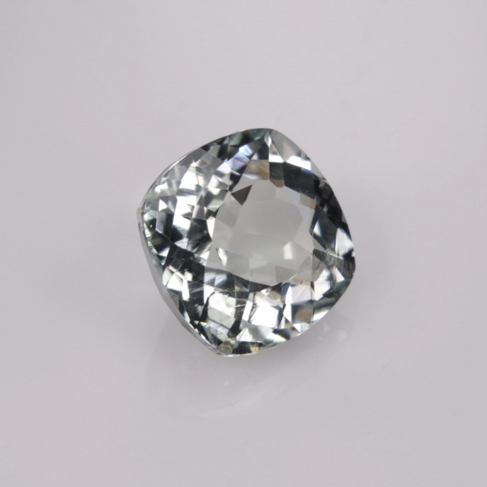 Natural Tourmaline 1.44 Carats Very Light Green Antique Cushion 7x7 mm Loose Gemstone - Image 6