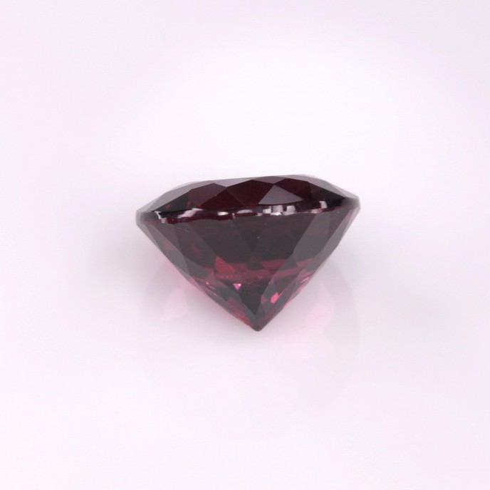 Natural Rhodolite Garnet 4.32 Carats Purplish Red Round 9x9 mm Loose Gemstone - Image 4