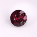 Natural Rhodolite Garnet 4.32 Carats Purplish Red Round 9x9 mm Loose Gemstone - Image 1