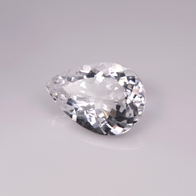 Natural Petalite 6.26 Carats White Pear 17x12 mm Loose Gemstone - Image 3
