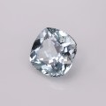 Natural Aquamarine 1.85 Carats Sky Blue Antique Cushion 8x8 mm Loose Gemstone - Image 3