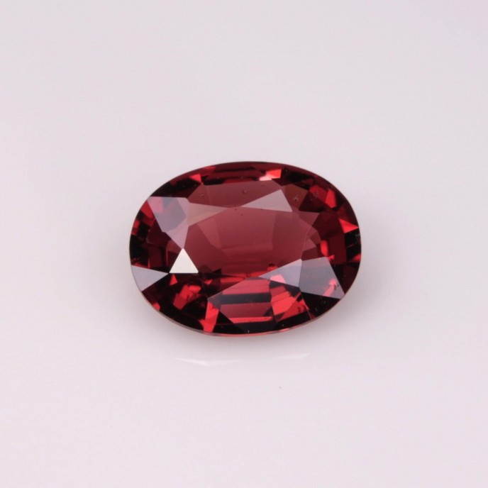 Natural Spinel 0.76 Carats Crimson Red Oval 7x5 mm Loose Gemstone - Image 7