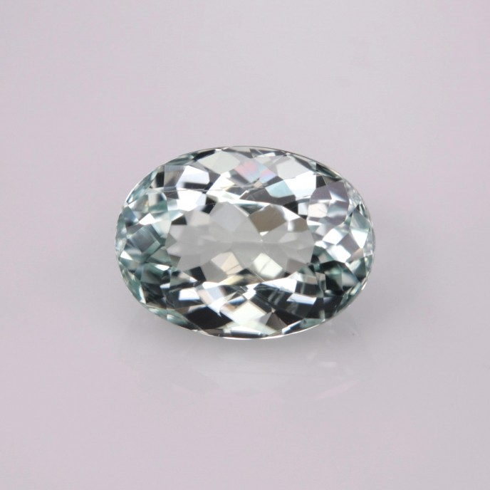 Natural Montebrasite 2.21 Carats Baby Mint Green Oval 9x8 mm Loose Gemstone - Image 2
