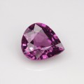 Natural Rhodolite Garnet 1.40 Carats Purple Pear 8x7 mm Loose Gemstone - Image 3