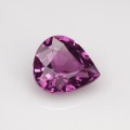 Natural Rhodolite Garnet 1.40 Carats Purple Pear 8x7 mm Loose Gemstone - Image 7