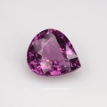 Natural Rhodolite Garnet 1.40 Carats Purple Pear 8x7 mm Loose Gemstone - Image 1