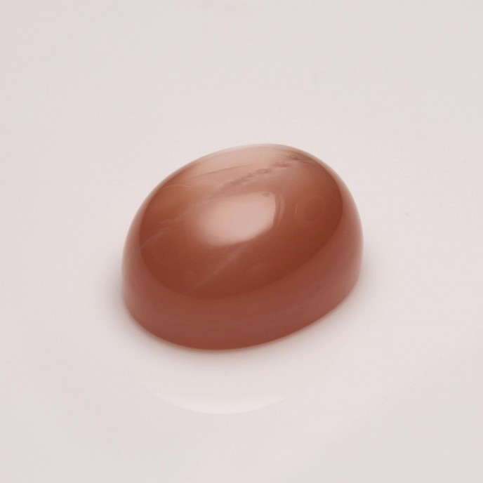 Natural Moonstone 32.24 Carats Orange Peach Oval Cabochon 22x17 mm Loose Gemstone - Image 2
