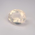 Natural Opal 9.13 Carats Half White Oval 17x14 mm Loose Gemstone - Image 2