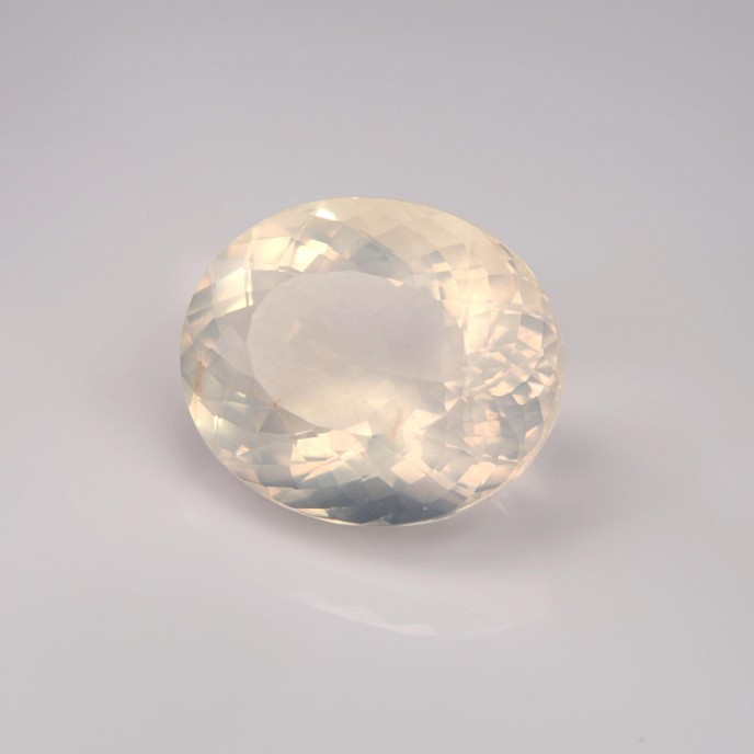 Natural Opal 9.13 Carats Half White Oval 17x14 mm Loose Gemstone - Image 2